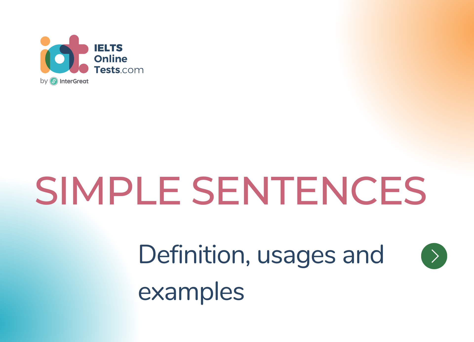 Simple Sentence Using Bustle